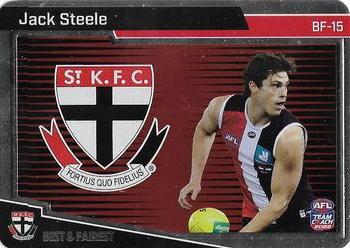 2022 AFL TeamCoach - Best & Fairest Silver #BF-15 Jack Steele Front